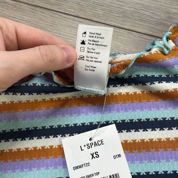 NWT L*SPACE Wildflower Top - Picture 5 of 6